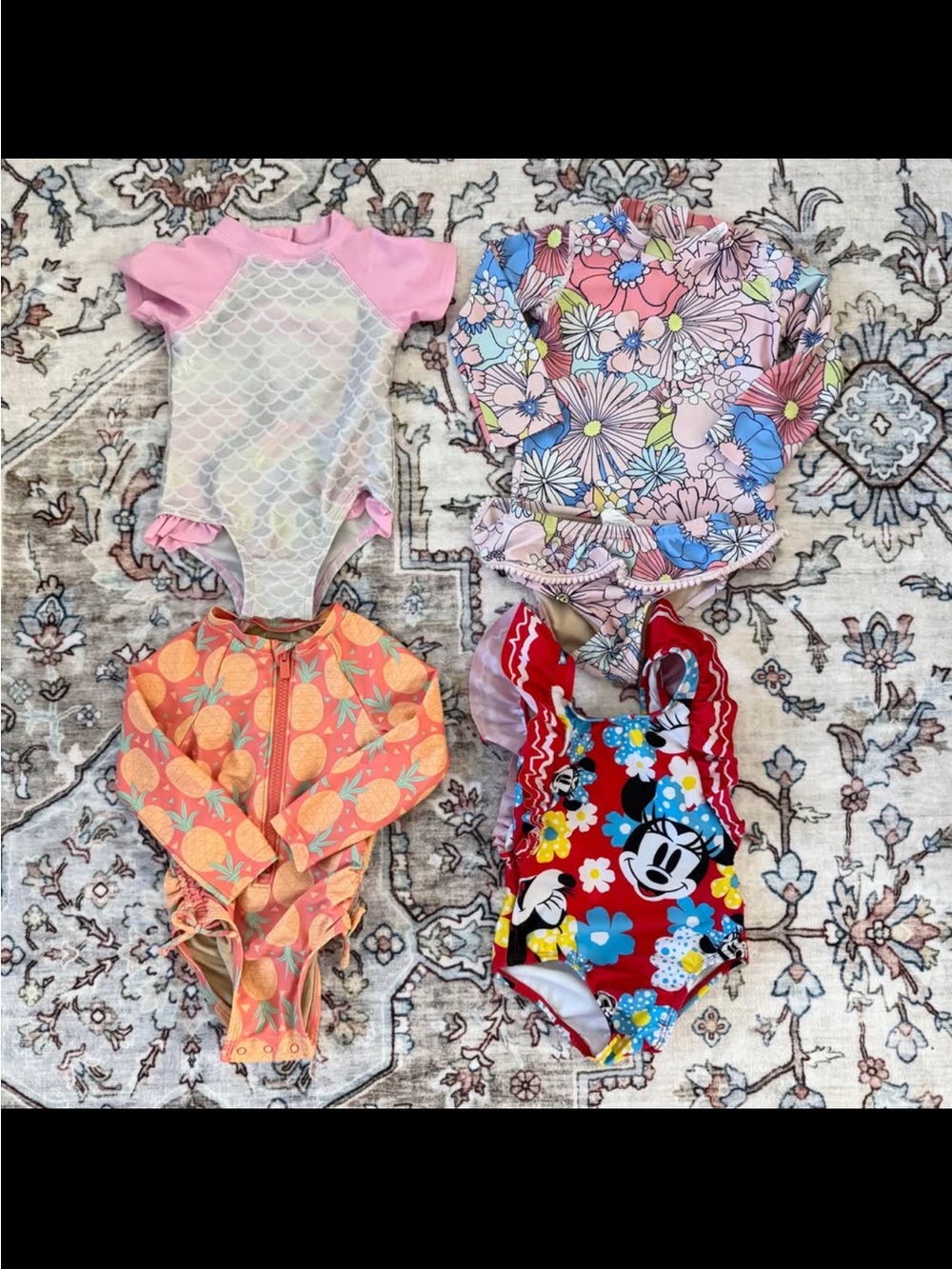 Toddler Girl Swimsuits Bundle (18-24 months)